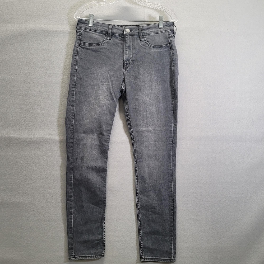 BLack Jeans Mens Size 8 Denim  Skinny Coupe Moulante Casual